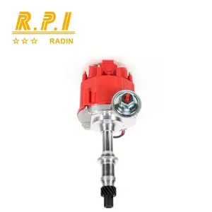 Distribuidor de ignição com tampa e rotor, 1040011 pro pe326 para pontiac 301ci 326ci 350ci 389ci 400ci 421ci 428ci 455ci v8 hei