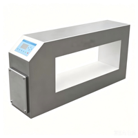 Détecteur de métaux alimentaire numérique automatique DSP, haute sensibilité, contrôle tactile intelligent, étanche, Ethernet, capteur en acier inoxydable