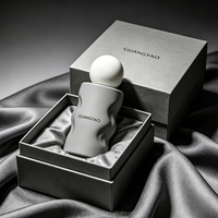 Nuova Bottiglia di Profumo 50ml in Vetro Nero, Stampa Personalizzata e Confezione di Lusso OEM