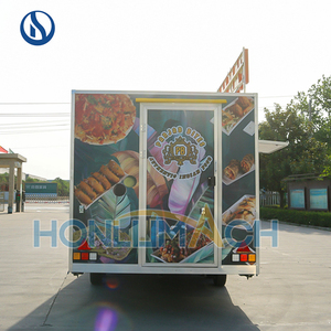 2025 đường phố di động bánh <span class=keywords><strong>Pizza</strong></span> bánh mì kẹp thịt Hotdog thức ăn nhanh Trailer với thương mại thiết bị nhà bếp chấp nhận tùy chỉnh - Product Image 5