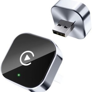 Adaptateur CarPlay sans fil pour Android Auto USB Type C 16 Go Noir Résolution d'origine de la voiture - Product Image 1