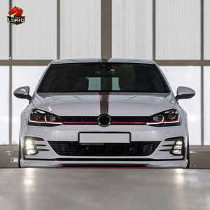 Kit Carrozzeria Stile <span class=keywords><strong>7</strong></span>.5 GTI Aggiornato per Volkswagen <span class=keywords><strong>Golf</strong></span> <span class=keywords><strong>7</strong></span>, <span class=keywords><strong>Paraurti</strong></span> Anteriore e Posteriore, Diffusore Posteriore, Minigonne Laterali, Parti Auto - Product Image 4