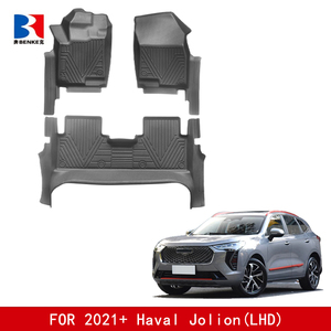 Factory Custom 5DTPE <b>Rubber</b> Eco-friendly Waterproof Anti Slip5DCar <b>Floor</b> Mats 3Pieces for GREAT WALL Havel Jolion(LHD) 2021+ - Product Image 2