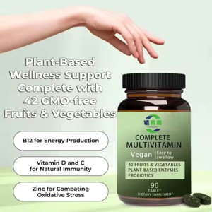 OEM/ODM Varios extractos de frutas y verduras Suplementos dietéticos Tabletas Apoya el metabolismo Suministros Vitaminas - Product Image 5