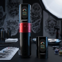 Draadloze tattoo-machinepen 2,4-4,2 mm verstelbare slag Professionele krachtige motor roterende tattoo-pistool