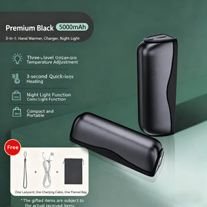 Eléctrico 2-Pack 10000mAh AI Chip inteligente alimentado 20 horas seguro largo calor portátil recargable calentador de manos - Product Image 6