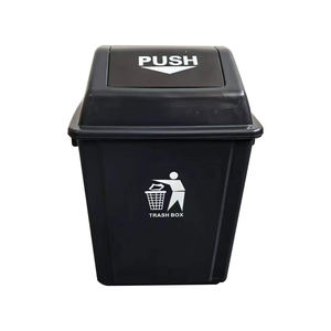 <span class=keywords><strong>Poubelle</strong></span> EcoClean carrée 10 20 30 40 <span class=keywords><strong>50</strong></span> 60 <span class=keywords><strong>L</strong></span> avec couvercle pivotant <span class=keywords><strong>Poubelle</strong></span> en plastique robuste et fine pour le recyclage des déchets <span class=keywords><strong>Poubelle</strong></span> à usages multiples - Product Image 1