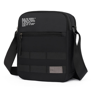 New Fashion <b>Men's</b> Shoulder Bag With Zipper Closure Waterproof Durable Nylon Business Crossbody Bag for Young <b>Men</b> - Product Image 2