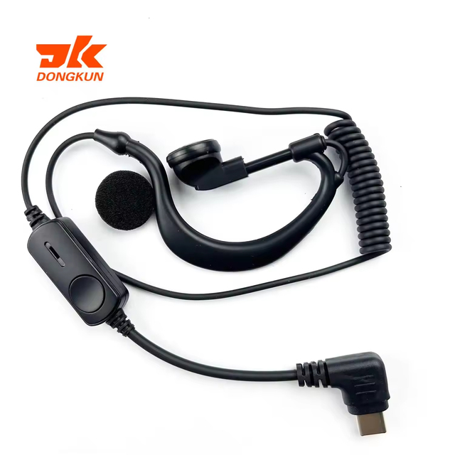 Recommend Headphone for Walkie Talkie Wire Dual Band Earpiece Headset with PTT Mic