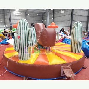 Thiết kế mới Inflatable cưỡi Bull trò chơi bơm hơi thể thao trò chơi tương tác Inflatable PVC trò chơi - Product Image 3