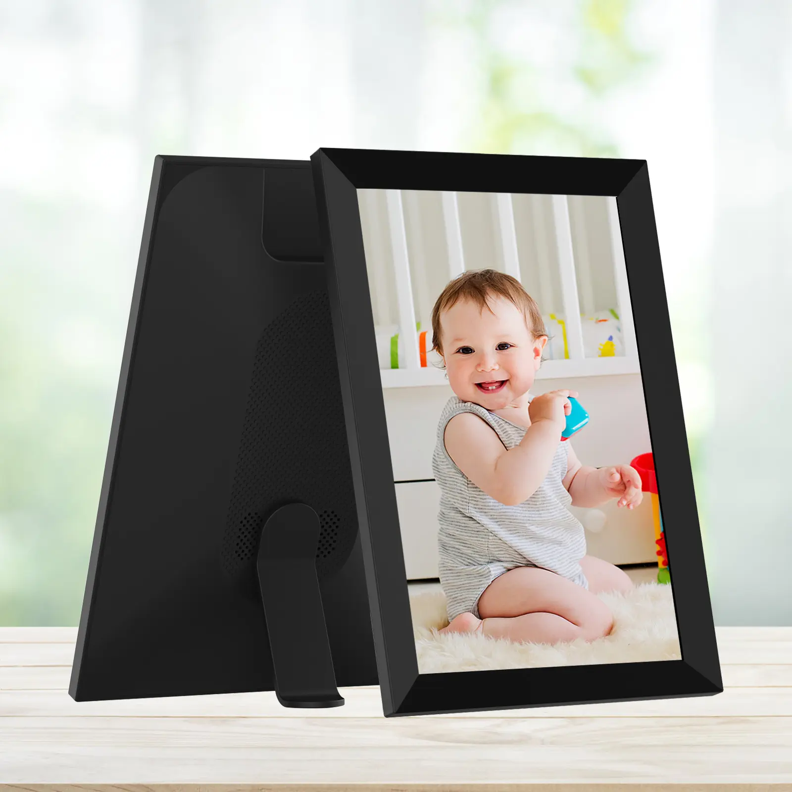 Hot 2023 Electronic Picture Frame video downloads 16GB Storage Digital Picture Photo Frame