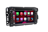 Autoradio sans fil Apple CarPlay Android Auto pour Chevrolet GMC Astra, écran tactile double DIN, GPS pour AM FM