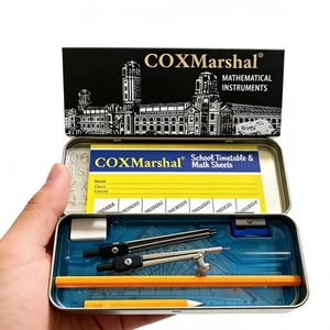 Offre Spéciale sur le Marché Africain : Kit de Matériel Scolaire 13 Pièces en Métal pour Étudiants – Outils de Dessin et de Géométrie Spéciaux pour Examens - Product Image 5