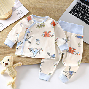 100%纯棉卡通男童睡衣睡衣2件套睡衣套装柔软儿童睡衣套装冬季婴儿衣服套装批发 - Product Image 5