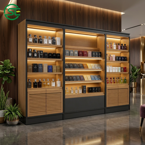 Vitrina de Perfumes de Alta Gama a Precio de Fábrica, Muebles de Exhibición de Madera para Tiendas de Perfumes, Estanterías de Lujo para Exhibición de Perfumes - Product Image 4