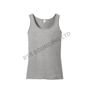 Camiseta sin mangas de satén Premium para mujer, calidad duradera, ajuste elástico para entrenamientos de gimnasio, sesiones de yoga para opciones de estilo de vida activo - Product Image 1
