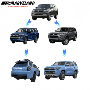 Kit de Carrocería Todoterreno 4x4 Marveland para 4Runner 2010-2014, Actualización al Modelo 2025 B, Kit de Modificación Exterior Completo para SUV 4x4 - Product Image 3