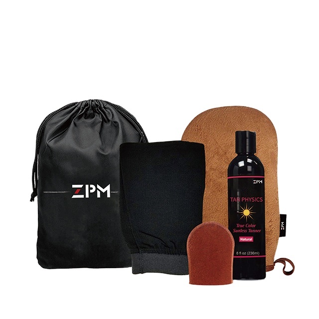 ZPM OEM/ODM частная торговая марка Amazon горячая Распродажа лосьон для загара рукавица для загара комплект (5 шт.) автозагар подарочный набор
