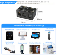 XT750M XTIOT Ticket Scanning QR Lecteurs de billets Barcode Scanner Module Engine