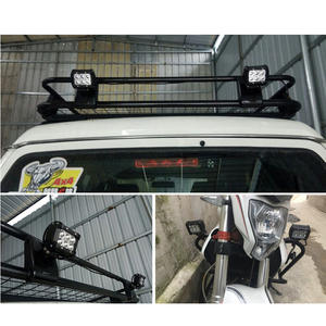 Luces antiniebla de trabajo para camiones, faros <span class=keywords><strong>LED</strong></span> de doble fila para motocicleta, foco para reparación de automóviles y Camping, 18W - Product Image 6