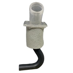 York McQuay <b>Air</b> Conditioner Drain Hose Adapter 102068 Square Outlet With Built In Hose For Ceiling Unit - Product Image 4