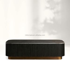 Mesa de Centro de Madera Sólida de Alta Gama para Sala de Estar Estilo Americano - Product Image 5