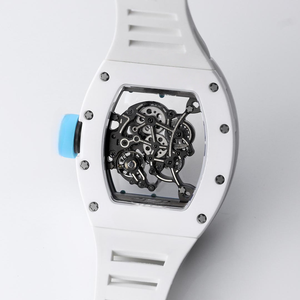 Orologi Meccanici Edizione Rosso Nero Scheletrati, Orologio Meccanico Manuale di Lusso per Uomo - Product Image 6