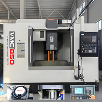 Centro de Mecanizado Vertical CNC VMC850 Vmc855 de Taiwán Okada, Mesa Rotatoria de 5 Ejes y 4 Enlaces, 200 mm