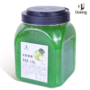 Chất Lượng Khỏe Mạnh Màu Xanh Lá Cây Mứt Táo Cao Cấp Trái Cây Tự Nhiên Bảo Tiết 2.5Kg Số Lượng Lớn Bán Buôn Trống Cho Trà Bong Bóng Sinh Tố Bánh Sử Dụng - Product Image 3