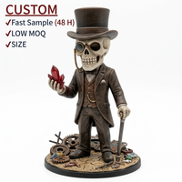 Figurines en résine personnalisées de haute qualité, jouets d'art personnalisés, objets de collection tendance, figurines faites à la main pour cadeaux d'affaires exécutifs