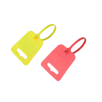 Wzumer Fabriek Verkoop Diverse Nylon 66 Off Kleur Wit Logo Zip Stropdassen Tag Nylon Kabel Tie Tag Met Labels
