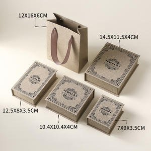 Оптовая продажа подарочных коробок для ювелирных изделий с магнитной застежкой, низкий минимальный заказ - Product Image 4
