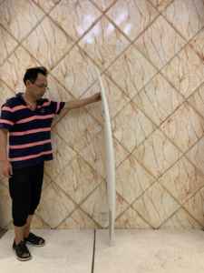 Prancha de surf com alto desempenho, placa rígida de surf com espuma eps para competição profissional - Product Image 4