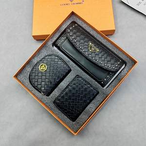 กล่องใส่<span class=keywords><strong>บัตร</strong></span>ธุรกิจแบบสามชิ้นสไตล์วินเทจ PVC รุ่นใหม่ปี 2024 - Product Image 6