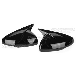 Coque de rétroviseur latéral effet carbone pour Volkswagen VW Polo MK6 TSI TDI MPI GTI GTD 2017-2021 - Product Image 2