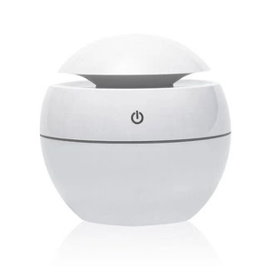 Minihumidificador de aire ultrasónico USB, difusor de Aroma de grano de madera, luz LED nocturna, difusor eléctrico de aceites esenciales, aromaterapia para el hogar - Product Image 2