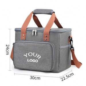 2025 Popular Large Capacity Custom Logo Eco-Friendly Polyester Foldable <b>Lunch</b> <b>Bag</b> Promotional Insulated Shoulder <b>Backpack</b> - Product Image 5