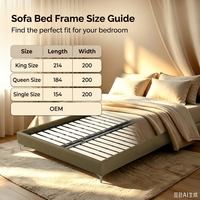 WINMAX Lit Moderne de Luxe en Cuir Véritable Rembourré, Confortable, Taille King Queen, Modulaire pour Maison et Hôtel 2513