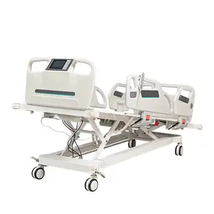 Neues Design elektrisches 5-Funktions-Krankenhausbett Intensivkrankenhausbett mit Gewichtssystem