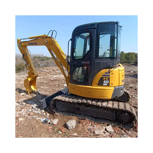 Mini-excavatrice Komatsu PC 50 d'occasion de bonne qualité à vendre, mini-excavatrice Komatsu PC60 d'occasion, excavatrice Komatsu PC56 PC50 en stock - Product Image 1