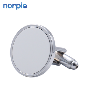 Sieraden Decoratie Dragen Manchetknoop Sublimatie Metal Blank Manchetknopen 1 Paar - Product Image 3