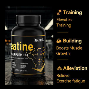 Greenpie 100% <span class=keywords><strong>capsules</strong></span> d'extrait de plante monohydrate de créatine pure pour un gain musculaire plus rapide après le pré-entraînement pour femmes et hommes - Product Image 3