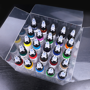 <span class=keywords><strong>Spark</strong></span> 25 chai Tattoo Ink Set 1oz 30ml 25 cái mỗi bộ 66 màu sắc cho bạn lựa chọn - Product Image 4