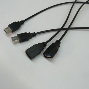 Lung Kay <b>Usb</b> 3.0 Am <b>To</b> Af Female Fully Enclosed High Speed Extension <b>Cable</b> Data <b>Cable</b> For Computer Peripheral Devices - Product Image 3