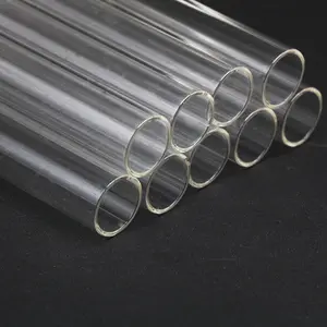 Custom High Temperature and Corrosion Resistance Borosilicate Glass Tube of Various Sizes Borosilicate Tube