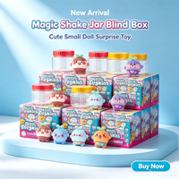 Nouvelle Arrivée Jeu de Société Magic Shake Jar Surprise Blind Box Poupée Mignonne Aléatoire Extensible à l'Eau pour Cadeau de Fête Enfant
