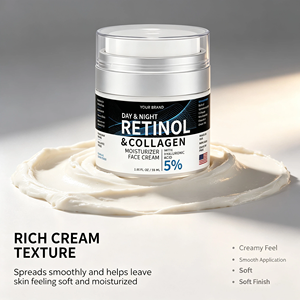 Crema Facial Hidratante con Retinol y Colágeno OEM, con Ácido Hialurónico y Niacinamida, Fabricante de Productos para el Cuidado de la Piel - Product Image 2