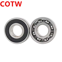 Roulement à billes à gorge profonde simple rangée de haute qualité 6203, dimensions 17*40*12mm, pour moteurs électriques, générateurs, boîtes de vitesses, moyeux de roue