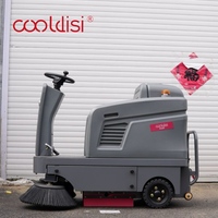 Mesin Penyapu Lantai Kecil Cooldisi KDS-S4, Mesin Penyapu Lantai Listrik Komersial Industri untuk Lantai Kompleks CE/ISO
