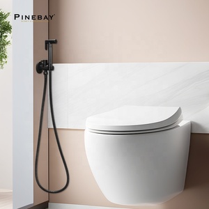 Горячая распродажа, матовый черный вагинальный распылитель для ванной - Product Image 2
